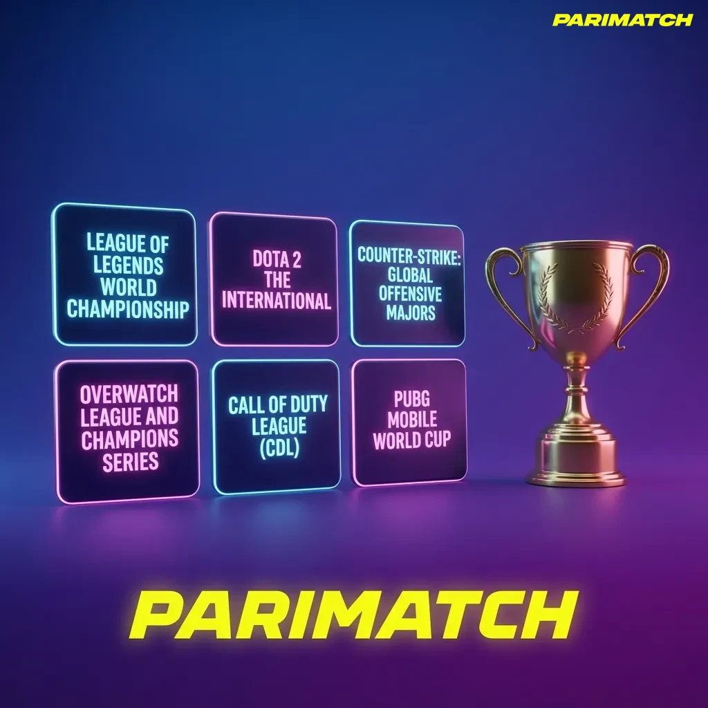 Biggest Esports Tournaments to Bet on at Parimatch India