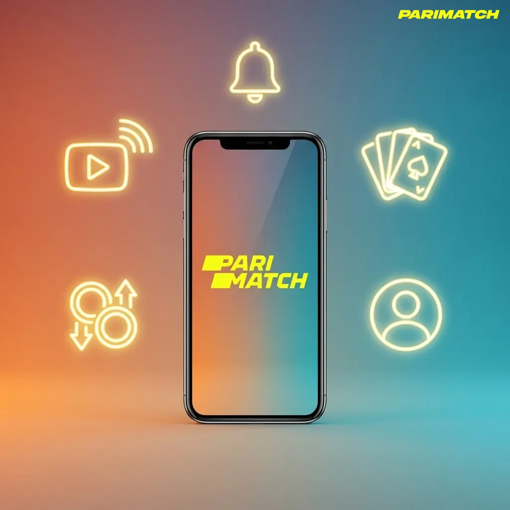 Parimatch India mobile app interface showing sports betting, casino games, and payment options for Indian players