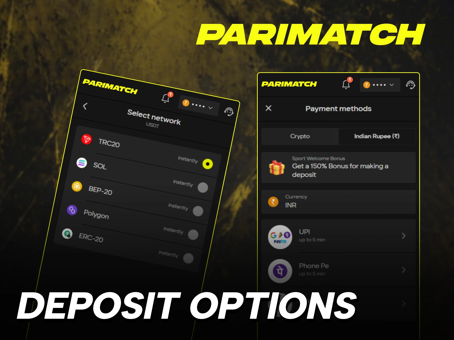 Fund your Parimatch Aviator account using secure local methods.