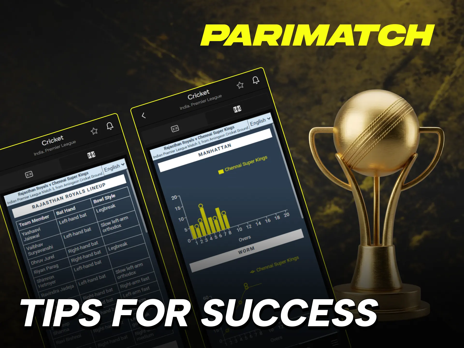 cricket betting parimatch india