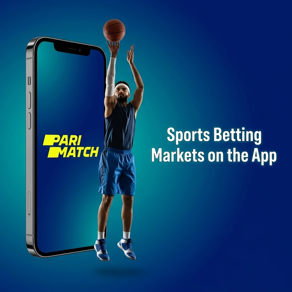Parimatch app sports betting markets offering live and line bets on cricket, football, and kabaddi.